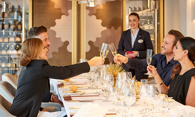 crystal cruises - regional cuisine - dining - on board attractions